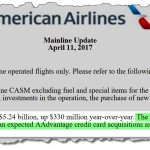 AA 8K Shortfall